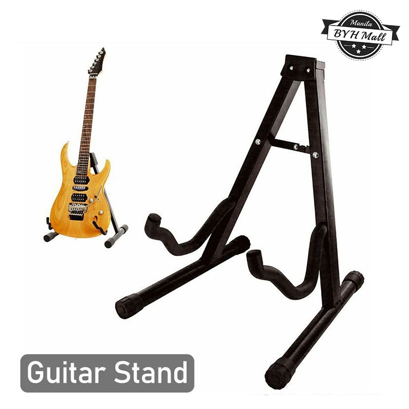 Foldable Portable Guitar Stand Tripod Musical Rack Guitar Holder Floor