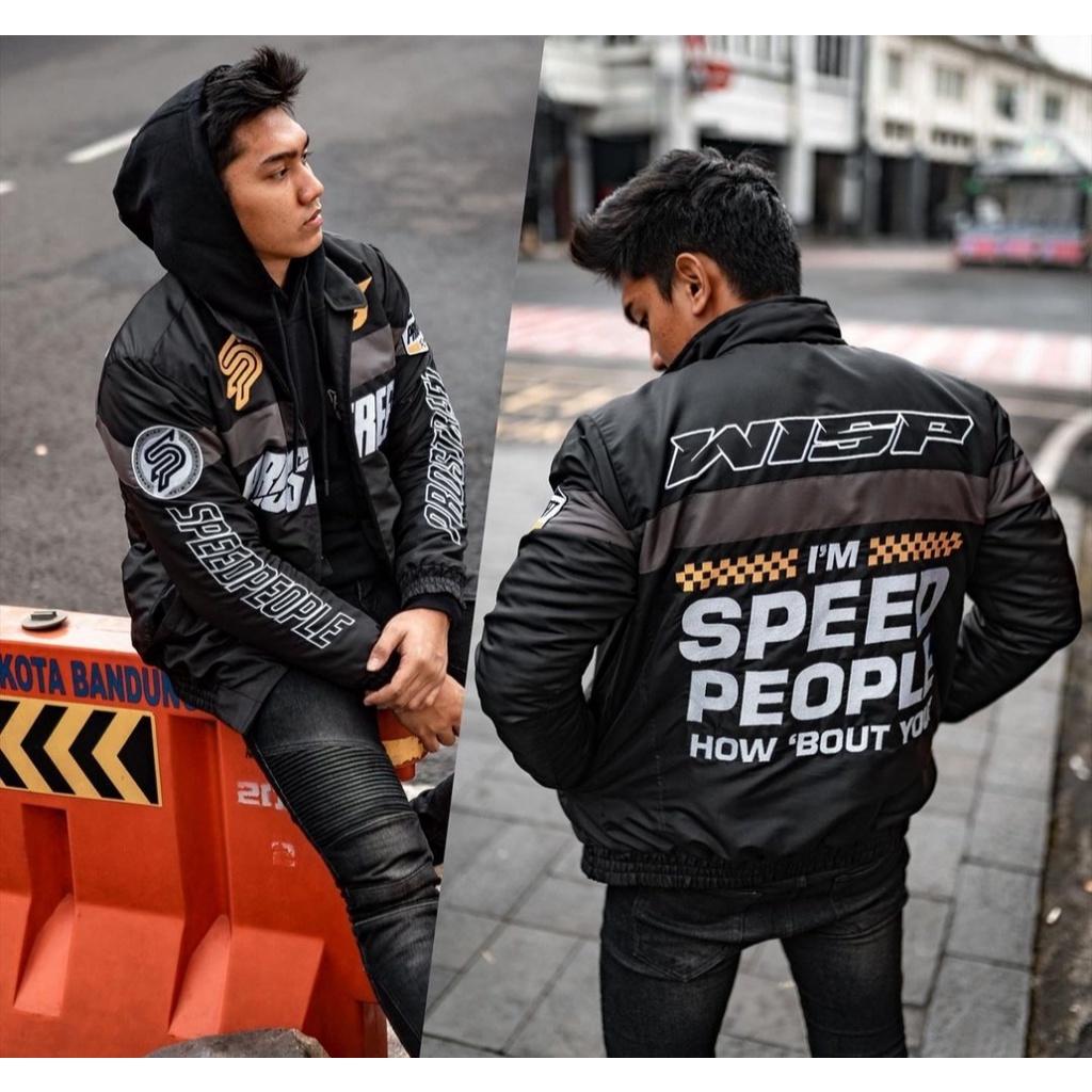 Prostreet Racing X SpeedPeople Jacket Free Sticker | Shopee Philippines