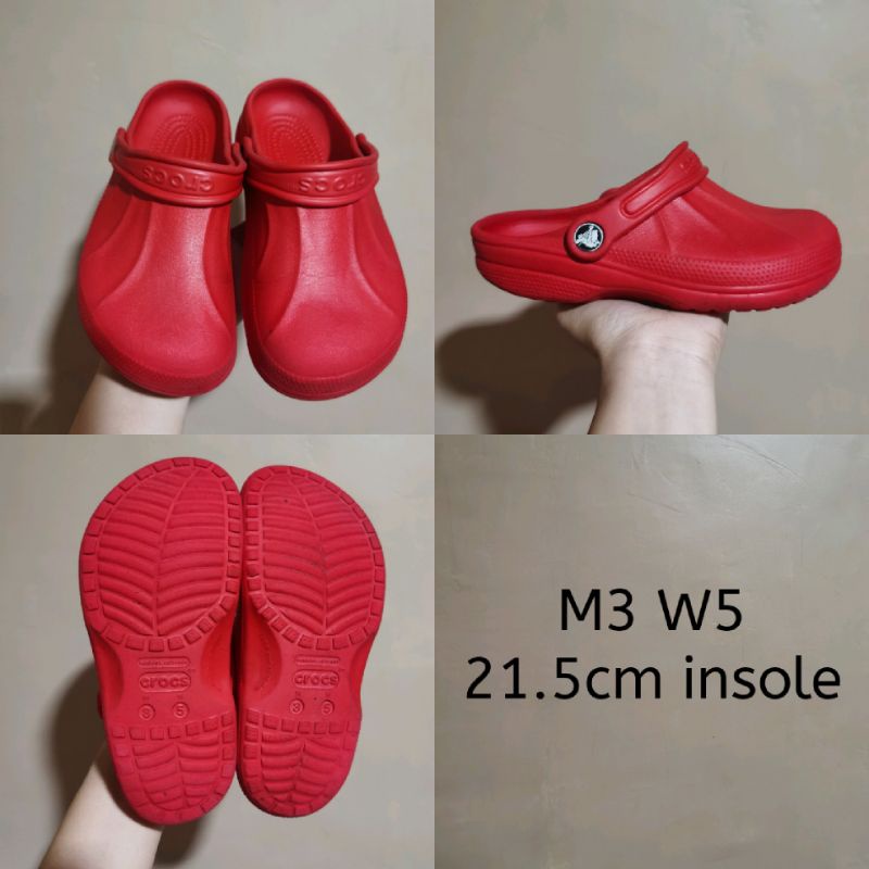 Crocs m3 w5 size online