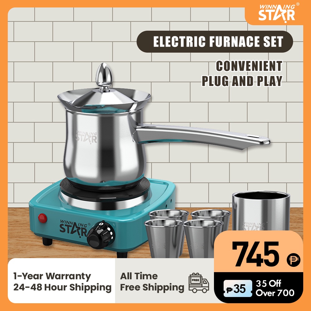 Winning Star Electric Hot Plate Set sfor Cooking Portable Single Burner