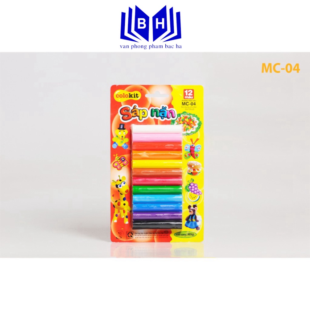 Clay 12 Colors MC-04 - Thien Long Colokit MC-04 12 Colors | Shopee ...