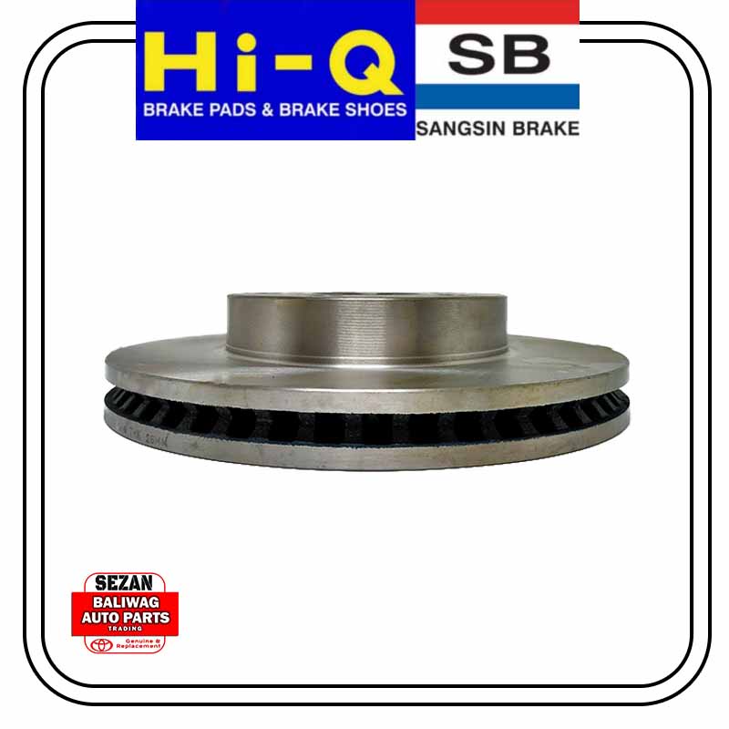 HI-Q FRONT BRAKE DISC ROTOR TOYOTA HILUX VIGO 4X2 HILUX REVO 4X2 2008 ...