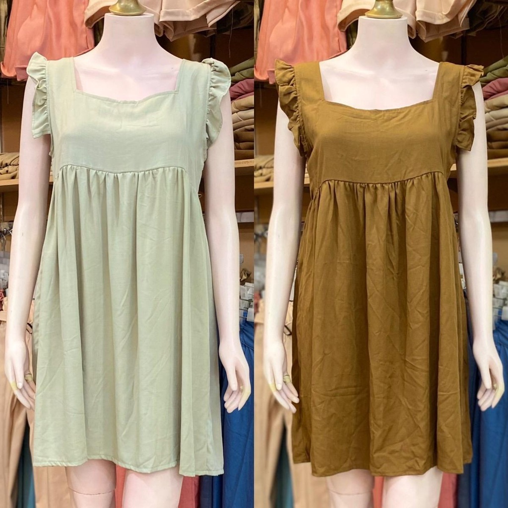 FASHIONPOINT Trendy Korean Inspired Dress (code yvonne) Shopee Philippines