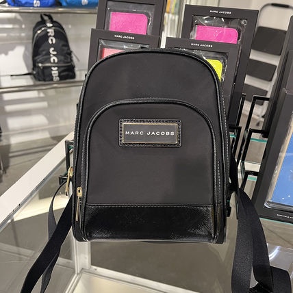 Marc jacobs discount black nylon backpack