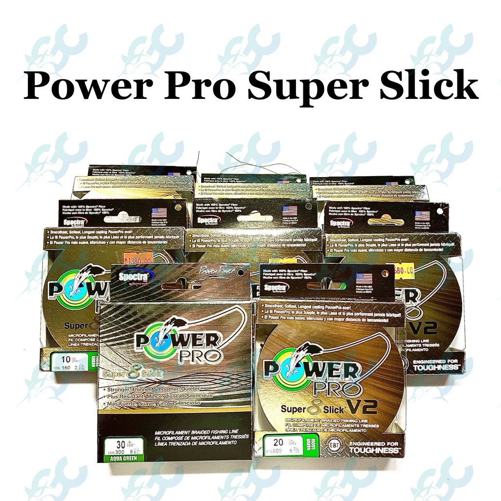 Power Pro Super Slick Braid Line Spectra by Honeywell 150 yards