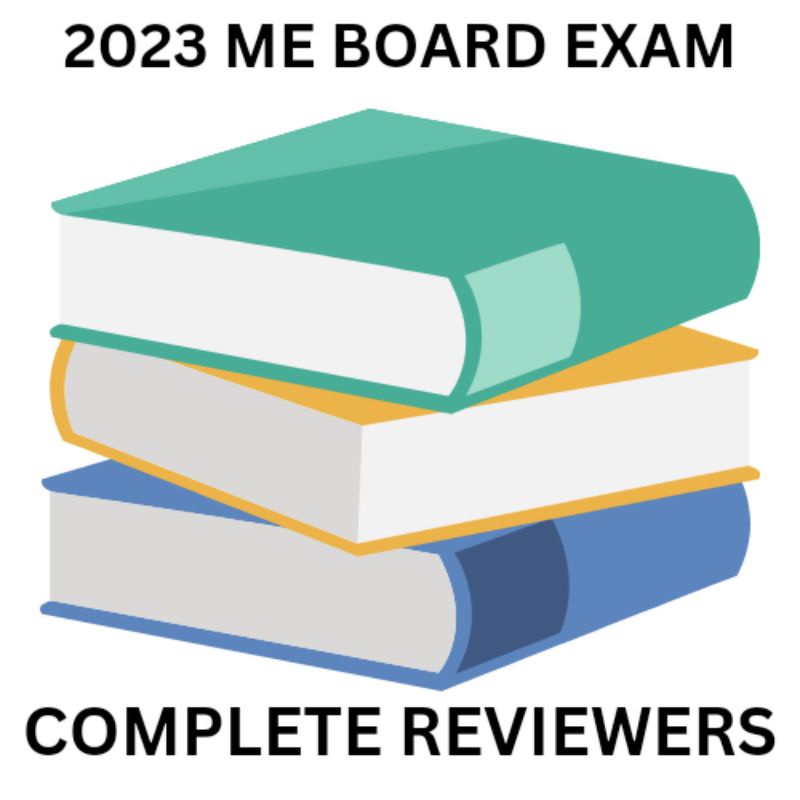 2024 MECHANICAL ENGINEERING BOARD EXAM REVIEWERS COMPILATION