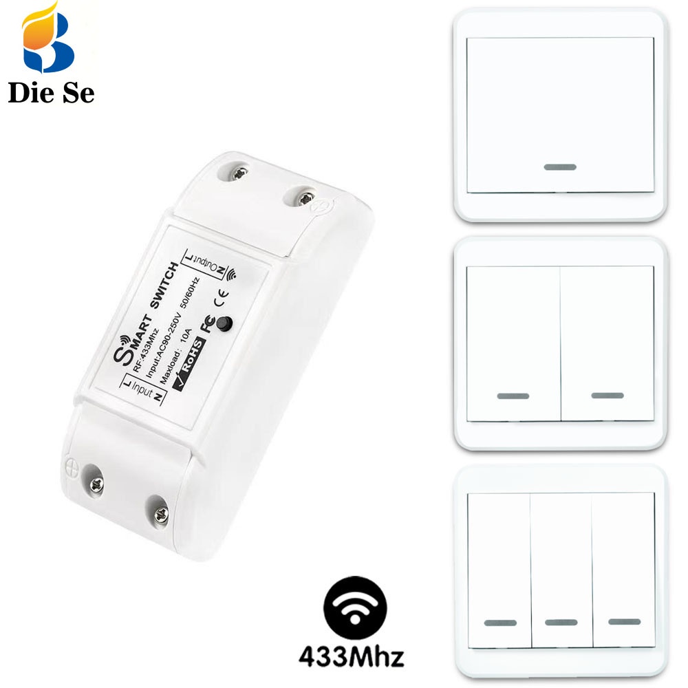 Suraielec remote control light socket and 3 way wireless light switch