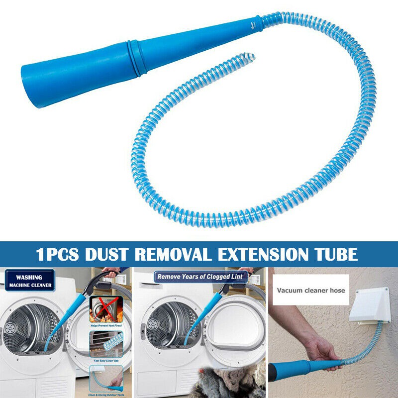 Universal Dryer Vent Vacuum Cleaner Attachment Dust Cleaner Pipe Vacuum