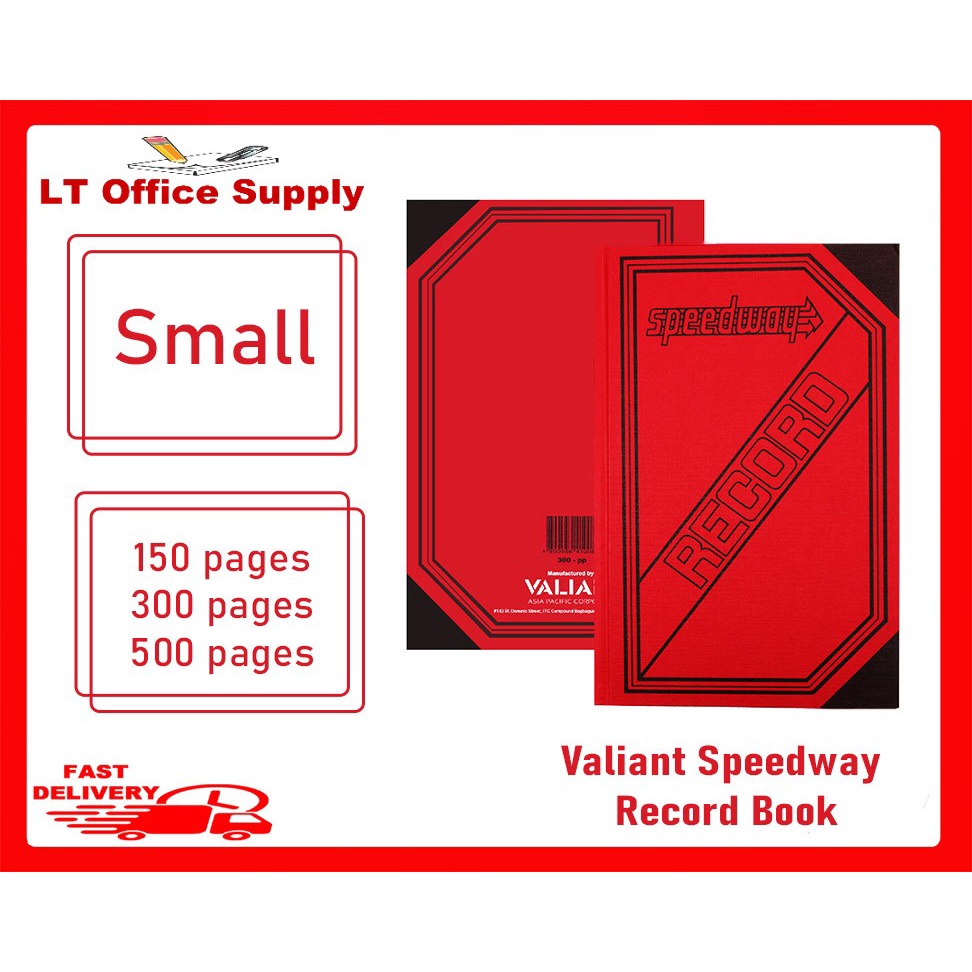 Valiant Speedway record book Small Shopee Philippines