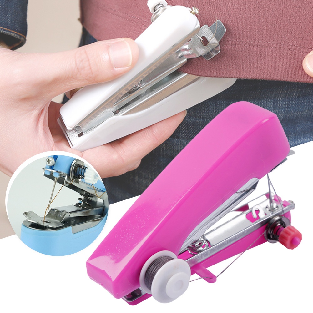 WELLA Mini manual sewing machine easy to carry at home and travel