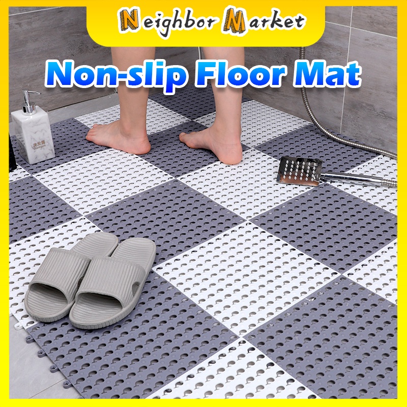 30x30cm Bathroom Shower Mat NonSlip Bathmats PVC Floor Mats for Toilet