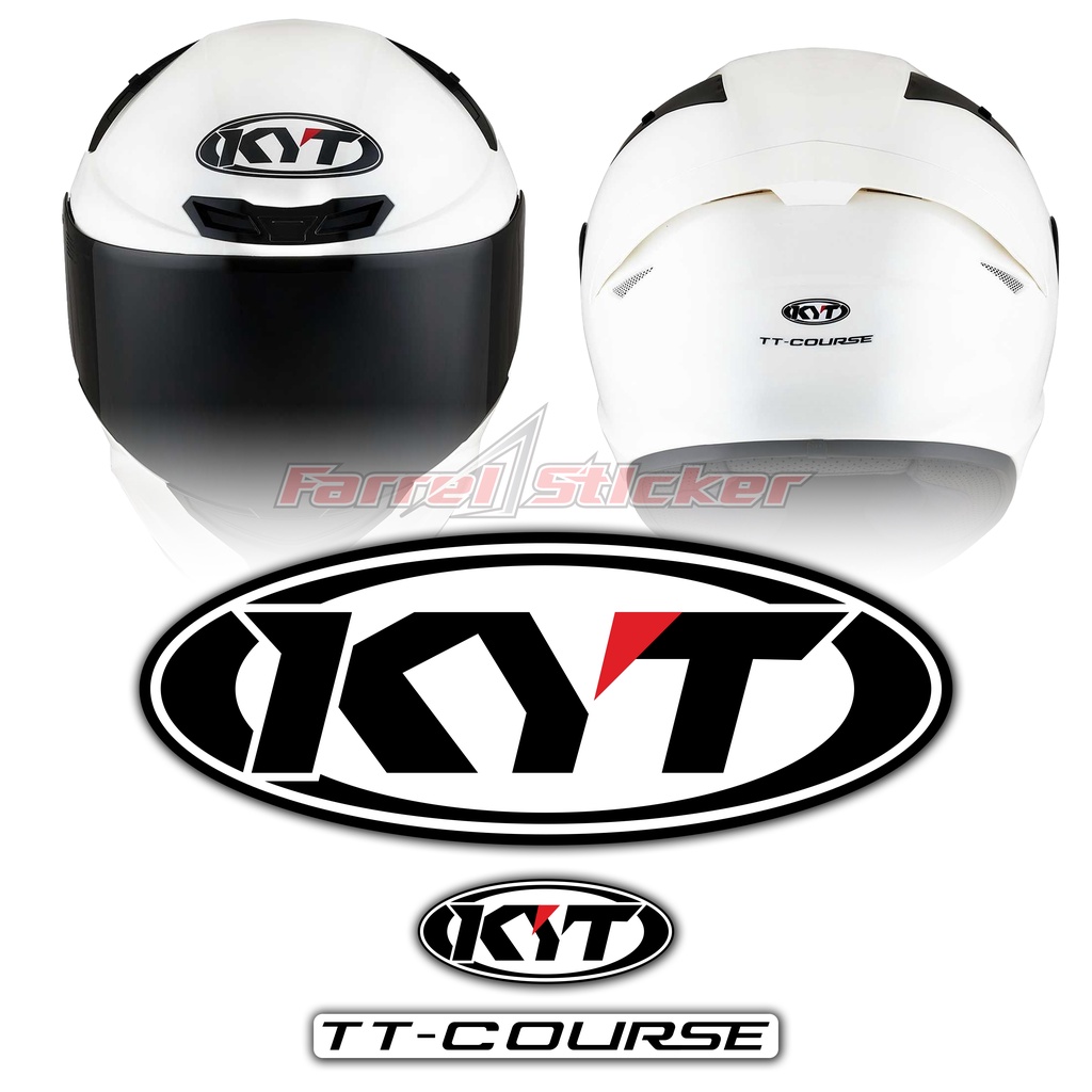 KYT TT COURSE helmet sticker | Shopee Philippines