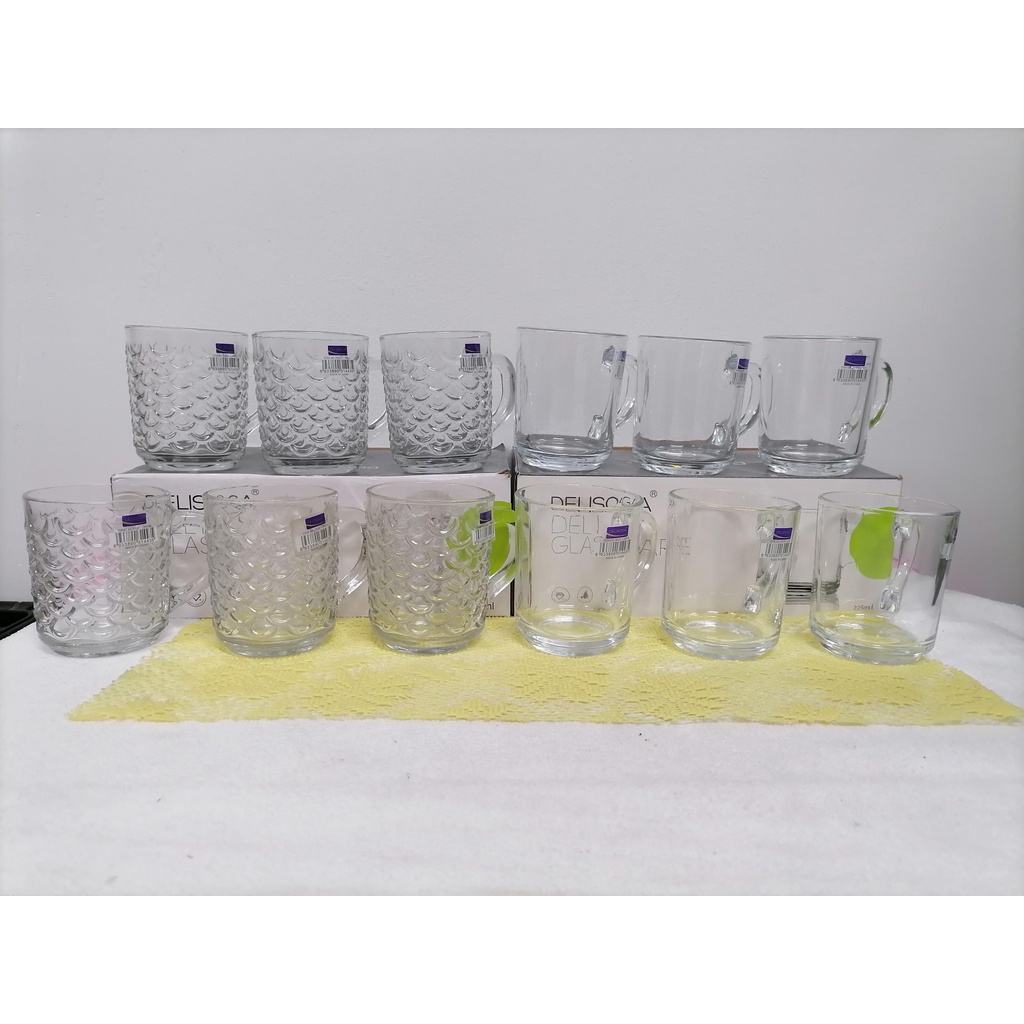 DELISOGA Popular Style Round Bottom Hot Milk Coffee Drink Mini Glass