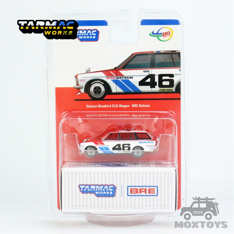 Miniature Tarmac Works 1/64 - BRE Datsun 510 Owners Club - Édition Limitée N°0646 - Neuf