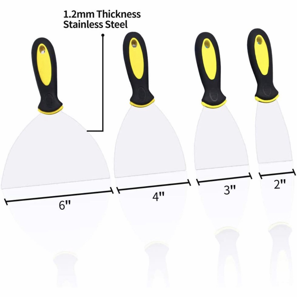 Hunter Stainless steel paint scraper putty scraper | Shopee Philippines