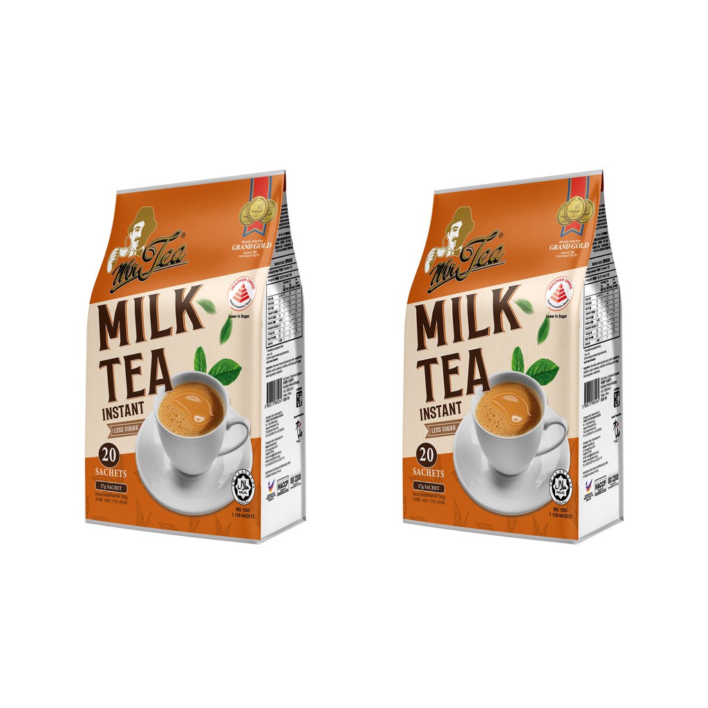 MR TEA Instant Milk Tea Less Sugar (2 PKT) | Shopee Philippines