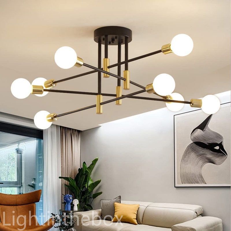 Center Light Nordic Chandelier Ceiling Lights for Living Room Modern ...