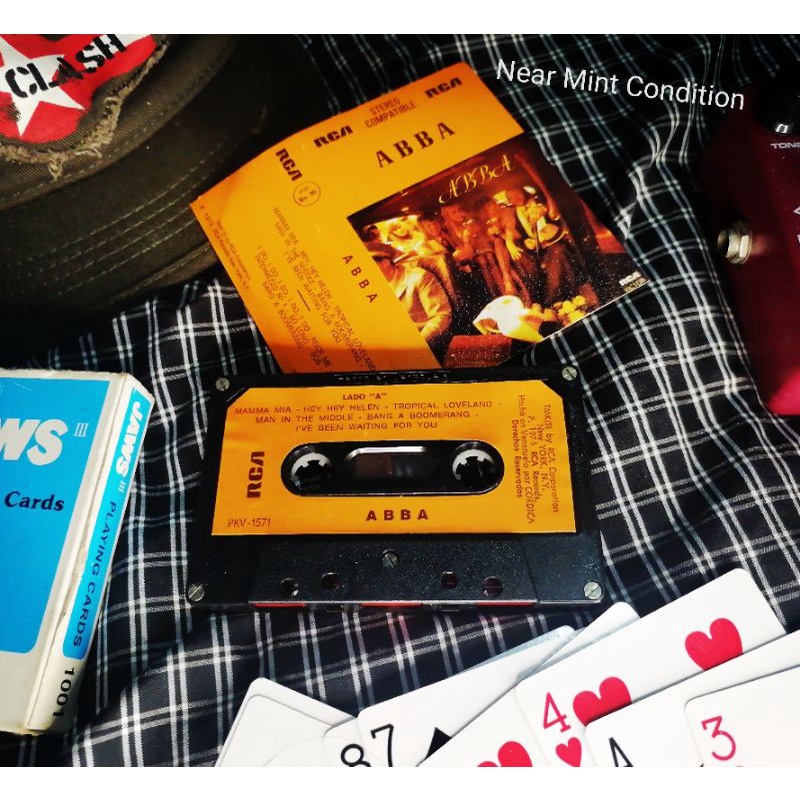 ABBA Cassette Tapes Vintage Cassettes Tape ABBA Cassette Tape Original