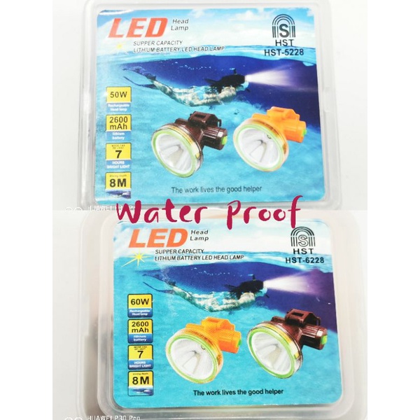 headlamp water proof 60w and 50w HST5228/6228 Shopee Philippines