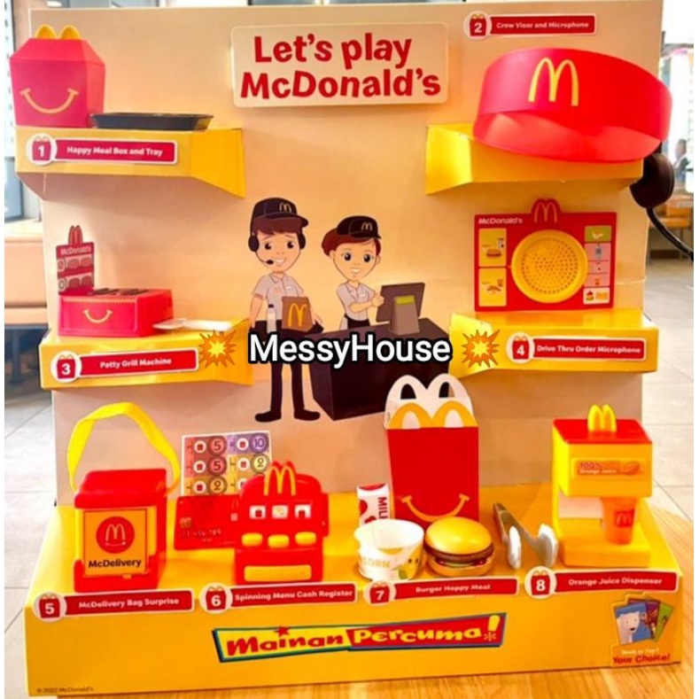 Happy meal set online