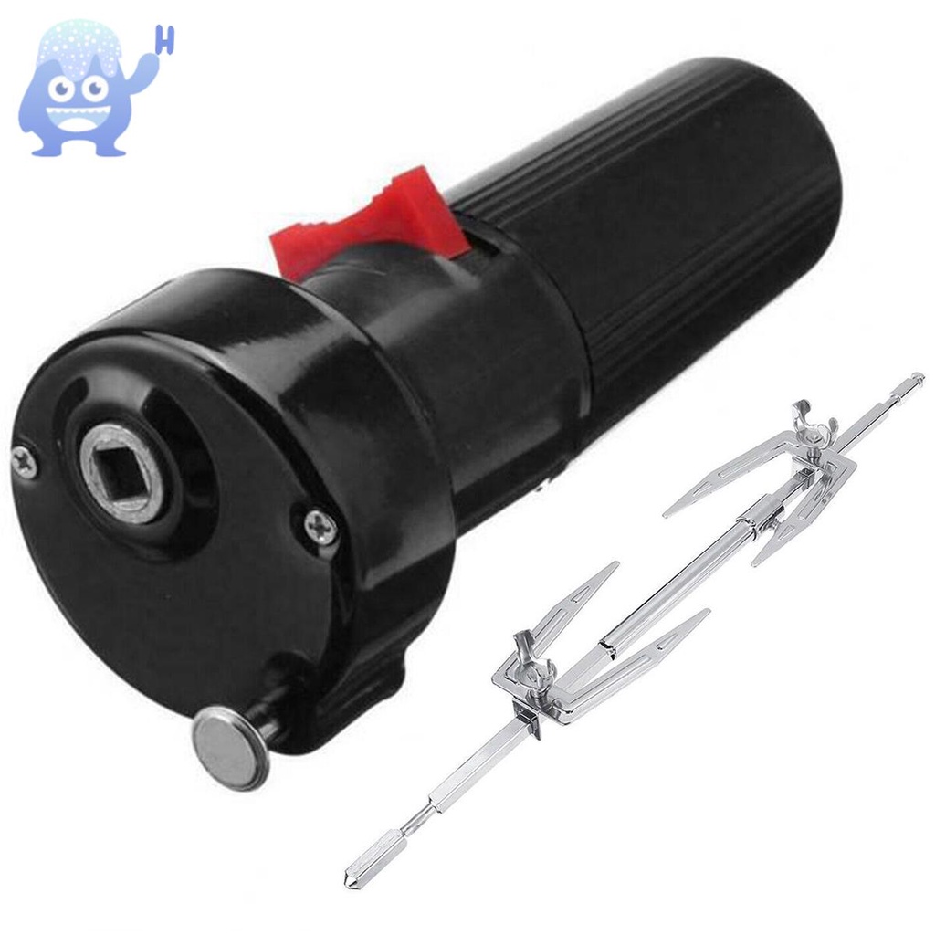 BBQ Rotator Motor or Rotary Fork Set Electric BBQ Rotisserie Grill Rod ...
