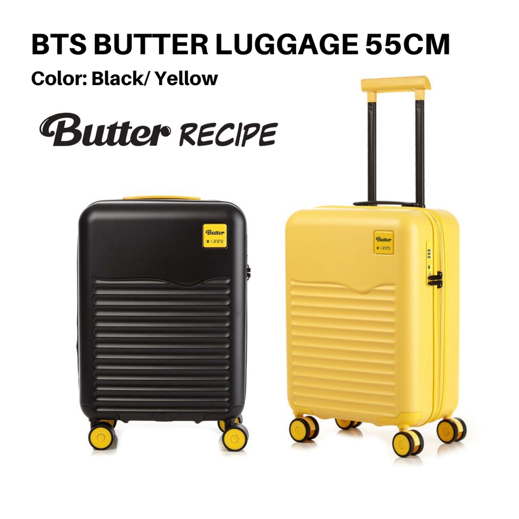 BTS OFFICIAL BUTTER LUGGAGE BAG 55CM READ DESCRIPTION Shopee