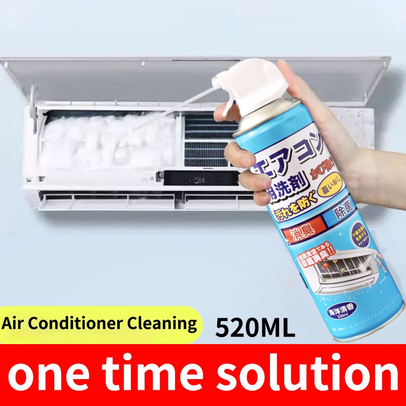 aircon cleaner spray 510ML foam cleaner spray (strong cleaning) unclog