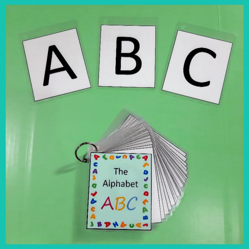 *Hot Sale* Alphabet Flashcards (Capital Letters) Laminated Educational