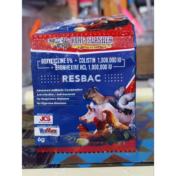 RESBAC POWDER KING SLAHER 6grams (1sachet) Shopee Philippines