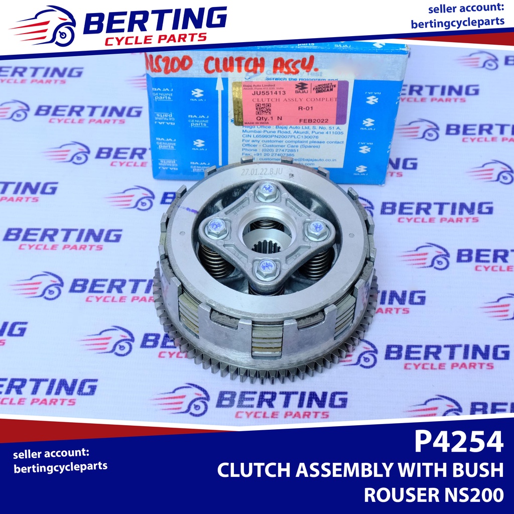 ns200 clutch assembly