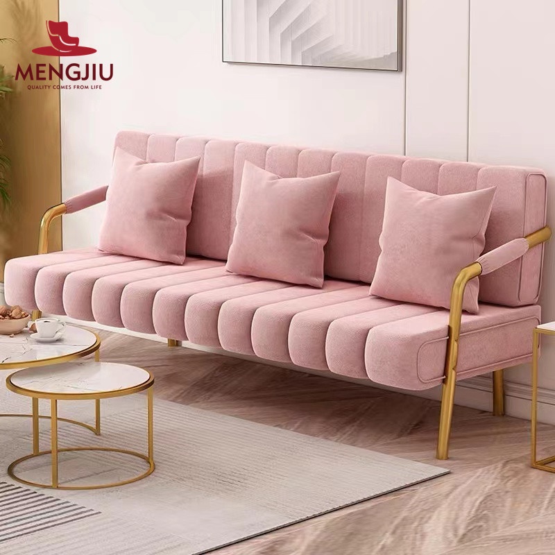 MENGJIU Sofa Nordic Style Sofa Strong And Durable There Are 2 Seats