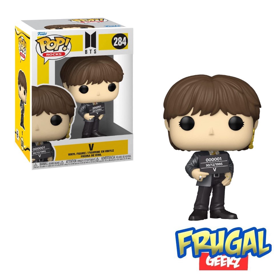 Funko Pop! Rocks: BTS Butter - V vinyl figure collectible #284 | Shopee ...