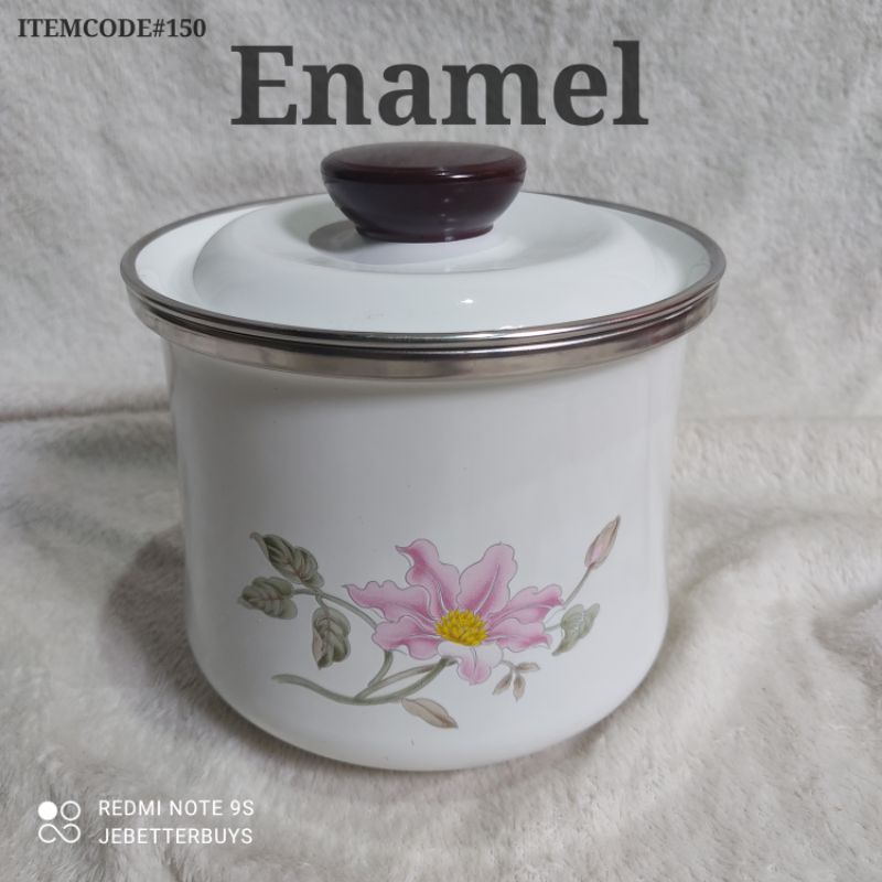 Japan Surplus Enamel Food Storage Shopee Philippines