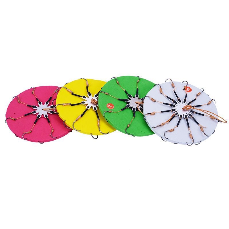Flip plate hook 8 hooks 12 hooks one plate two pairs of explosive hook sets  fishing set tube hook Isini hook eight claw hook twelve claw hook fishing  hook plate hook fishing