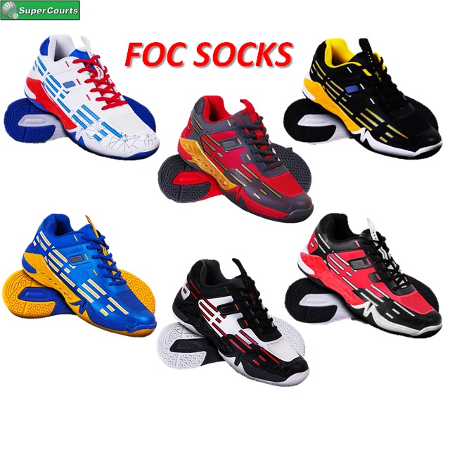 FELET【Foc 1 pair Socks】 ULTRA BOOST Badminton Shoes (1 pair) Shopee
