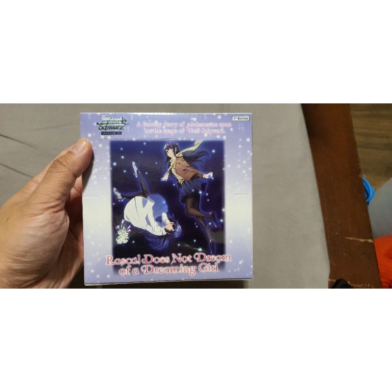 pokemon booster box 1st gen Weiss Schwarz: Rascal Does Not Dream of a Dreaming Girl