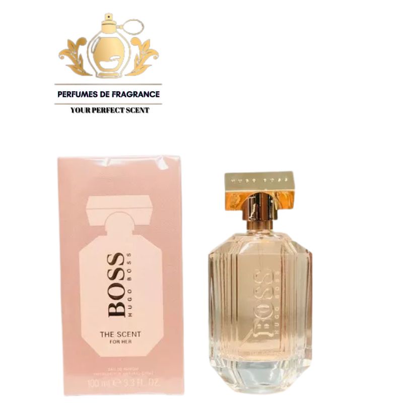 HUG0 B0SS THE SCENT FOR HER/EDP/DUBAI TESTER/PERFUME FOR FEMALE WOMEN