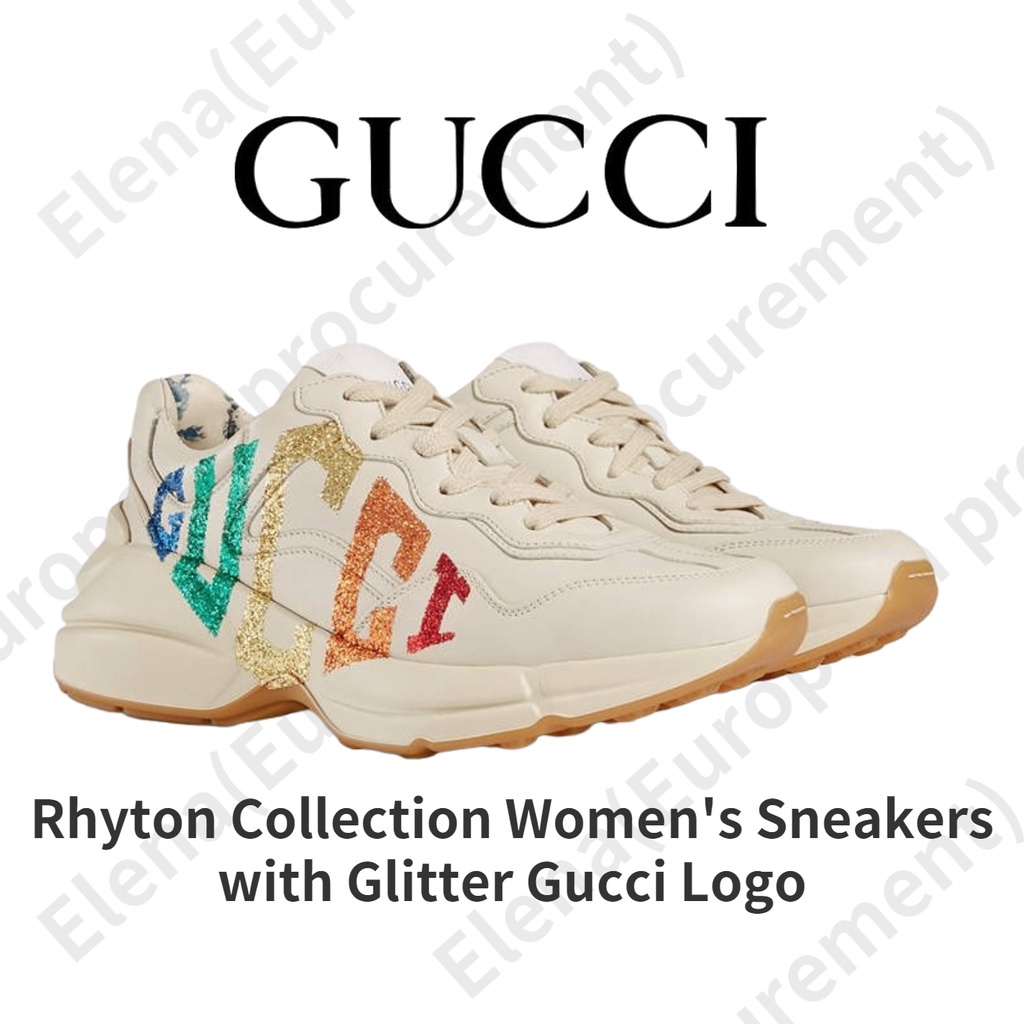 Glitter hot sale gucci trainers