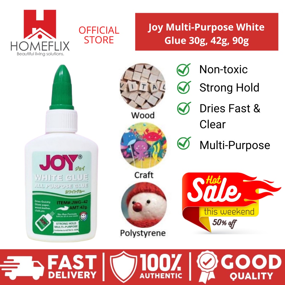 Homeflix Joy MultiPurpose White Glue All Purpose Glues Paper, Wood