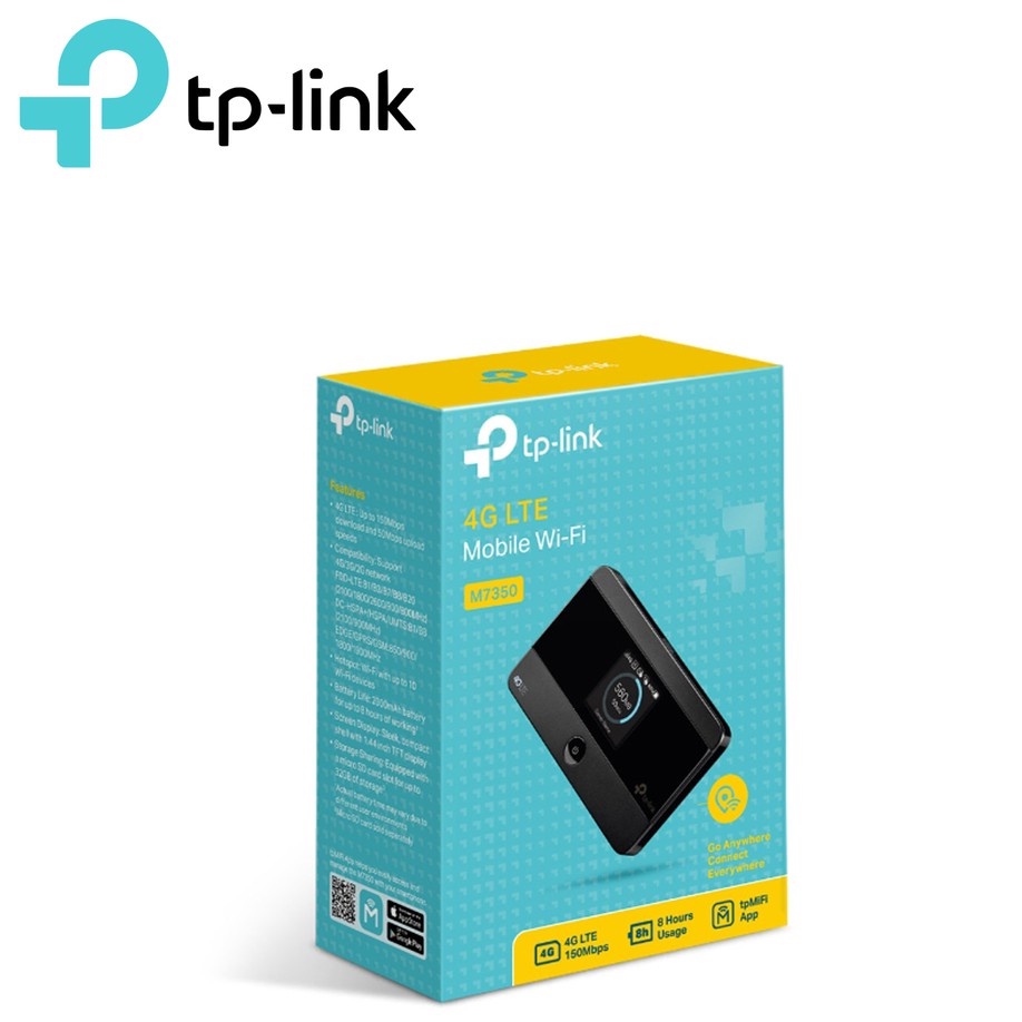 TPLink M7350 4G LTEAdvanced Mobile WiFi Pocket WiFi Open Line