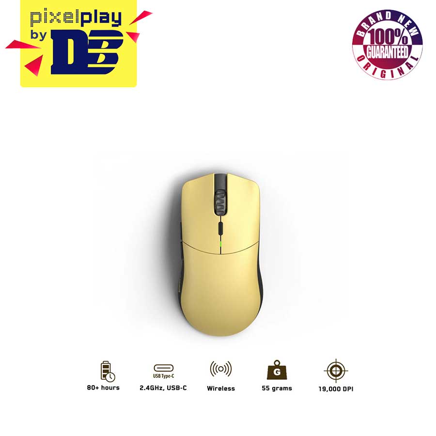 Glorious Model O Pro Wireless Gaming Mouse (Golden Panda