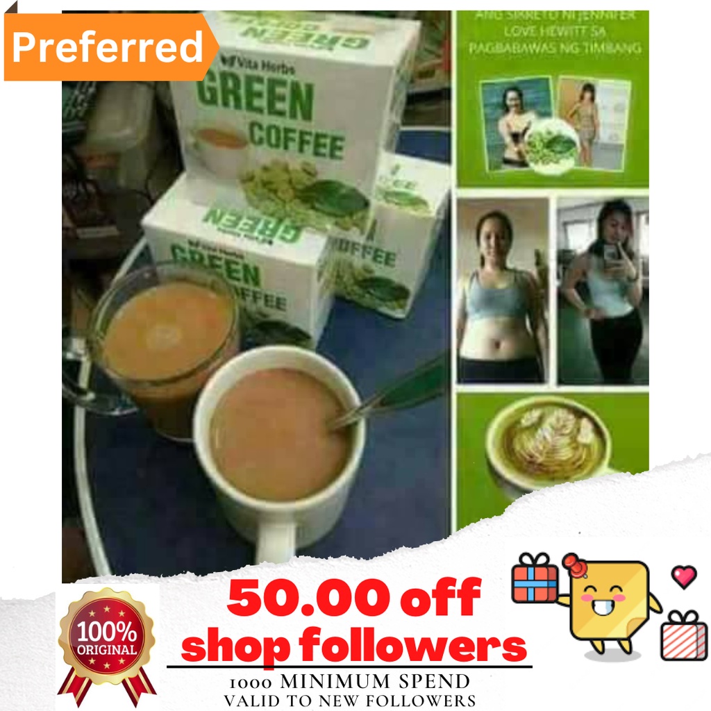 AFFORDABLE VITA HERBS GREEN COFFEE (Vita herbs) (FDA Approved) (cod