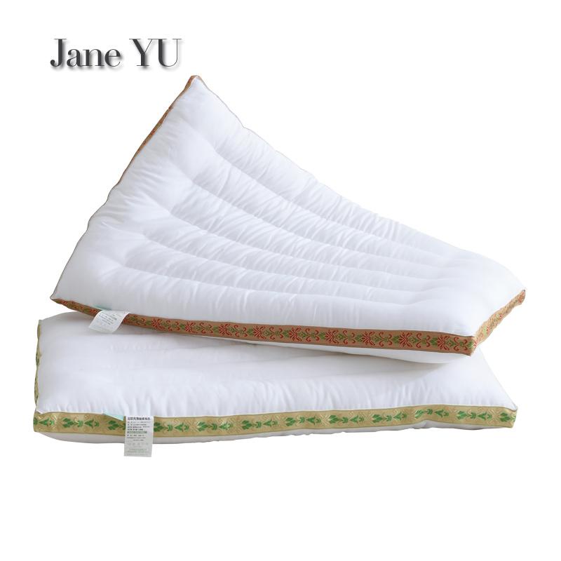 JaneYU 2022 New Low Pillow Core Cervical Low Pillow Student Adult
