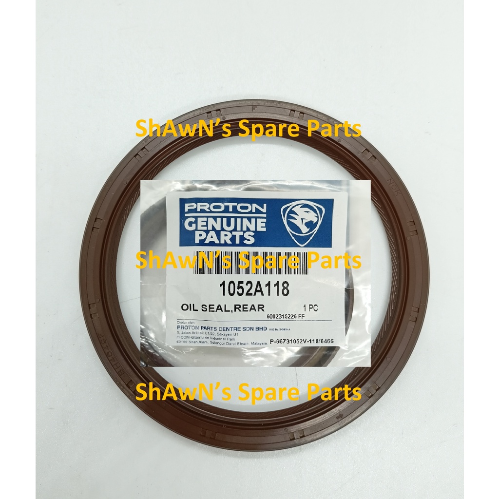 Flywheel Oil Seal Proton Wira 1.6 1.8 / Inspira / Perdana V6