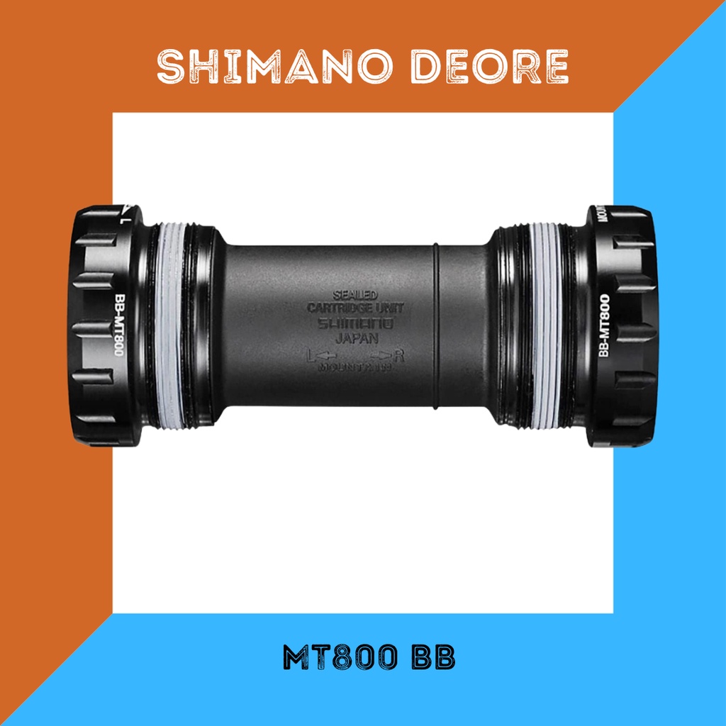 For Shimano Deore MT800 BB Bottom Bracket Threaded 68/73mm | Shopee ...