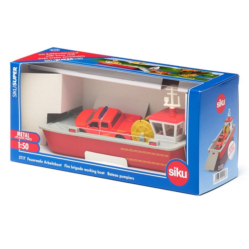 2022Siku Lifeboat Alloy Set 2117 Children Model Boy Transport Ship Toy