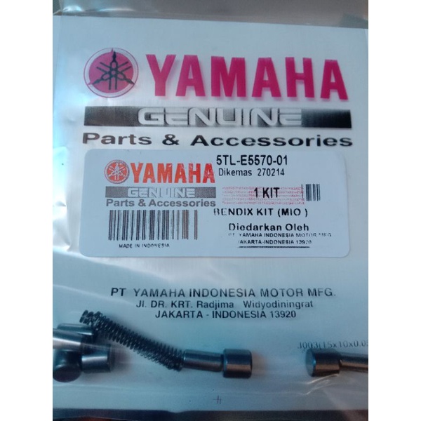 Yamaha bendix repair kit for(MIO SPORTY) no.5TLE557001 genuine