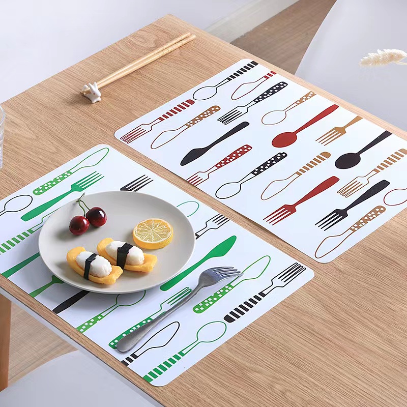 1pc washable placemat for neat table eating decoration for Kitchen