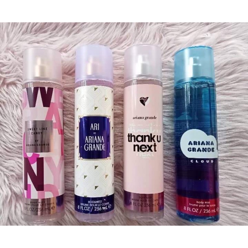 Ariana Grande Body Mist - Cloud and Thank you Next | Shopee Philippines