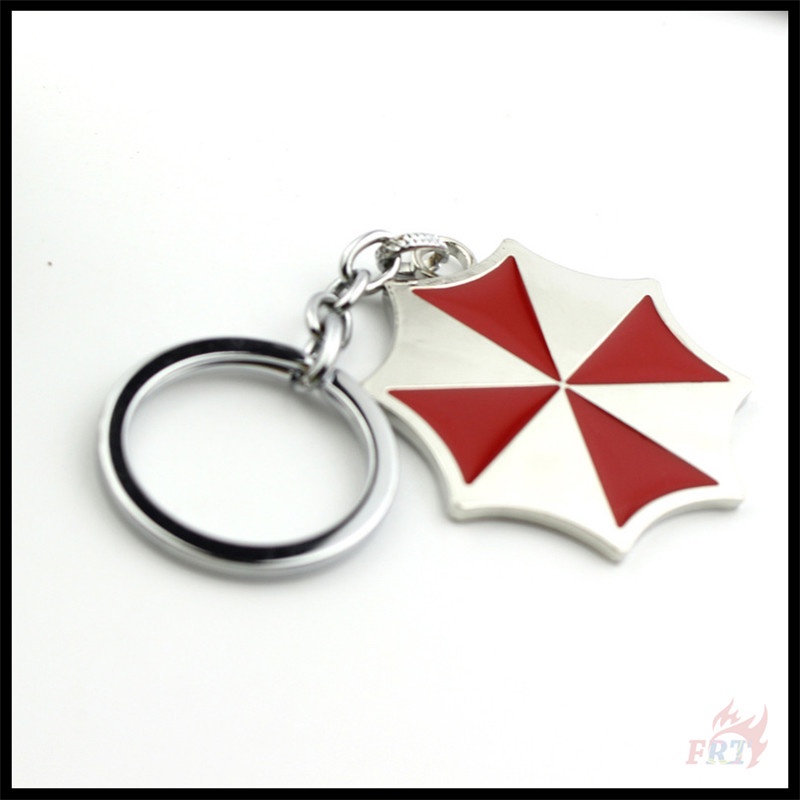 Resident Evil Umbrella Corporation Keychains 1Pc Classic Movie Metal Pendants Keyrings